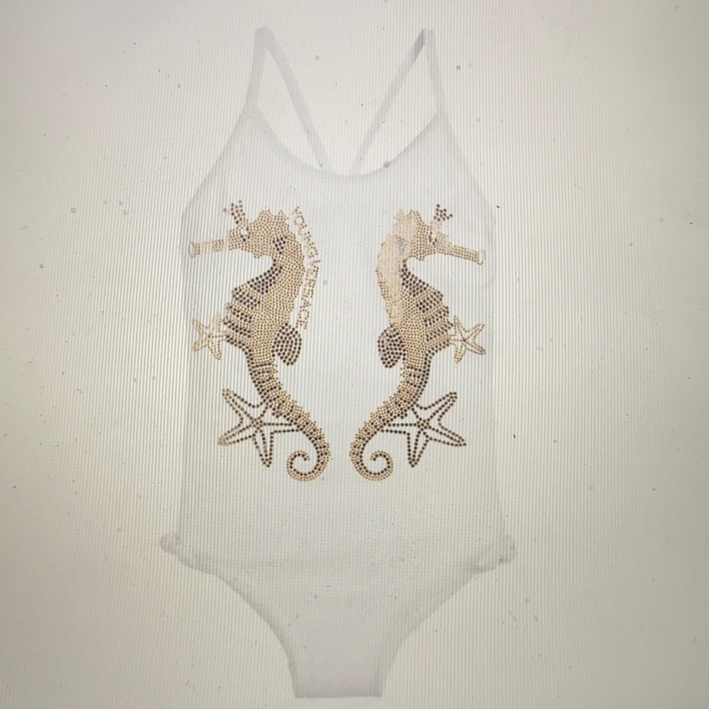 Versace girls bathing suit